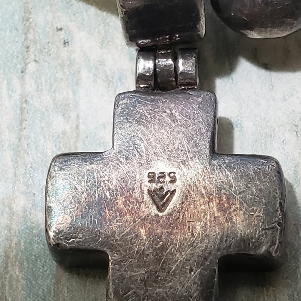 Silpada 925 Sterling Silver Ichthus Cross. - Picture 5 of 13